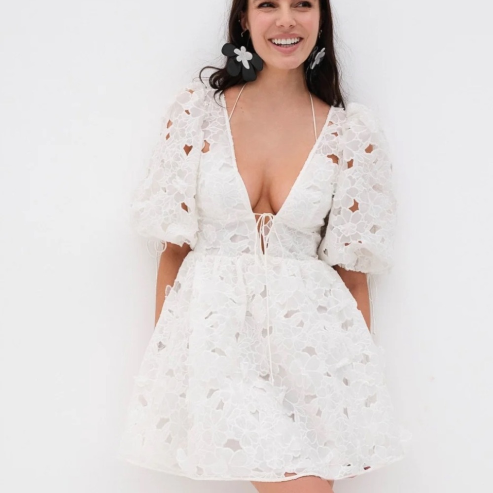 For Love & Lemons Leighton Mini Dress